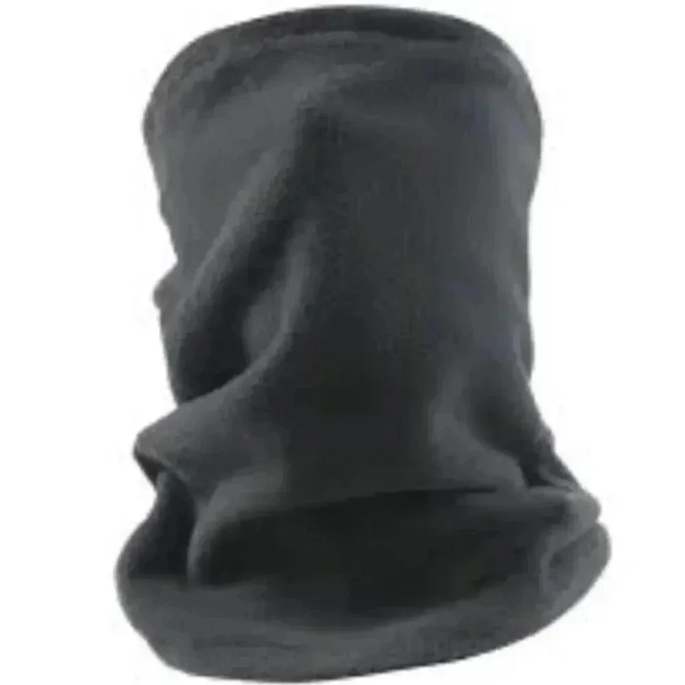 Charcoal Gray Face Mask Gaiter